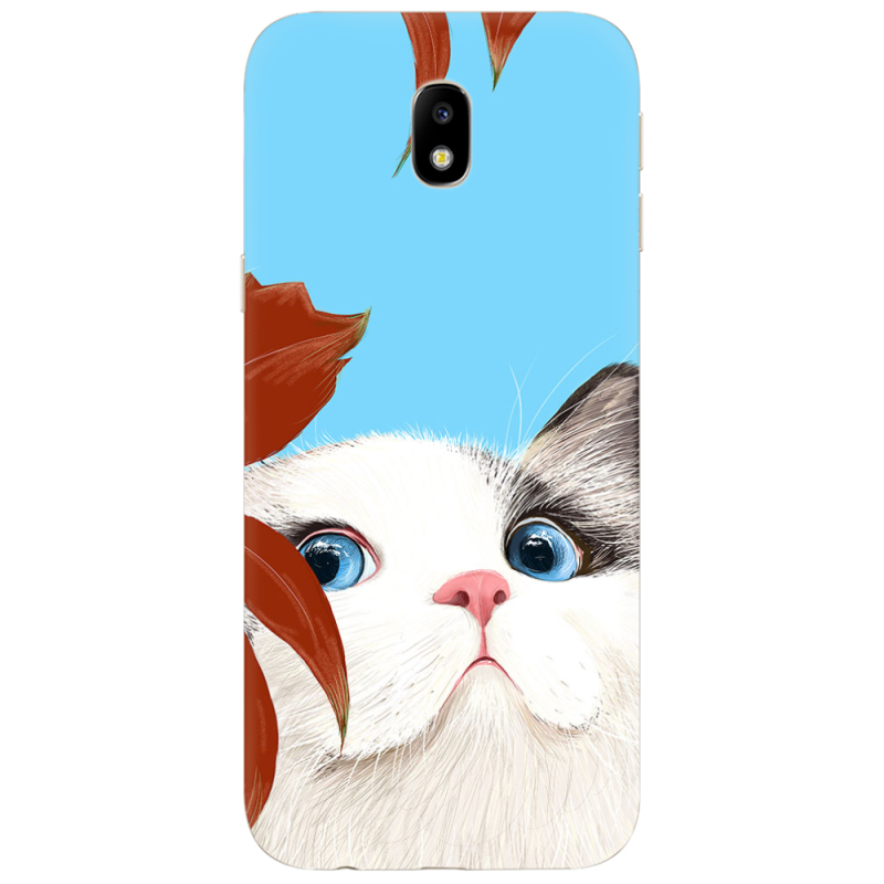 Чехол Uprint Samsung J330 Galaxy J3 (2017) Wondering Cat