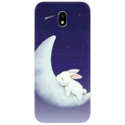 Чехол Uprint Samsung J330 Galaxy J3 (2017) Moon Bunny