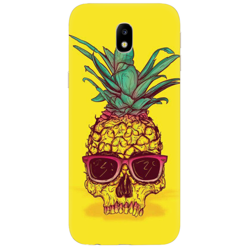 Чехол Uprint Samsung J330 Galaxy J3 (2017) Pineapple Skull