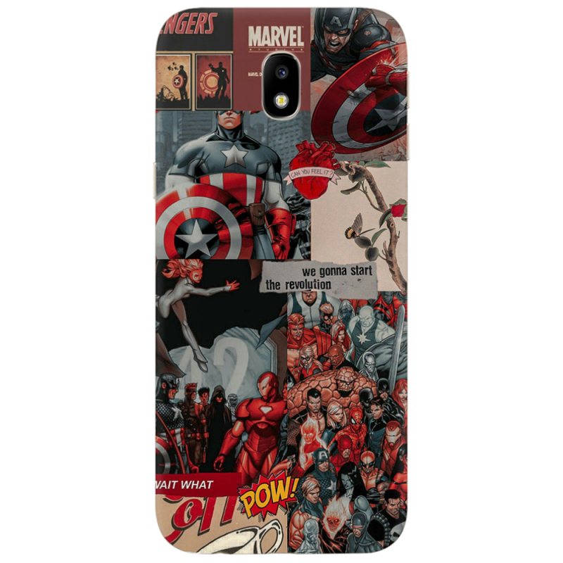 Чехол Uprint Samsung J330 Galaxy J3 (2017) Marvel Avengers