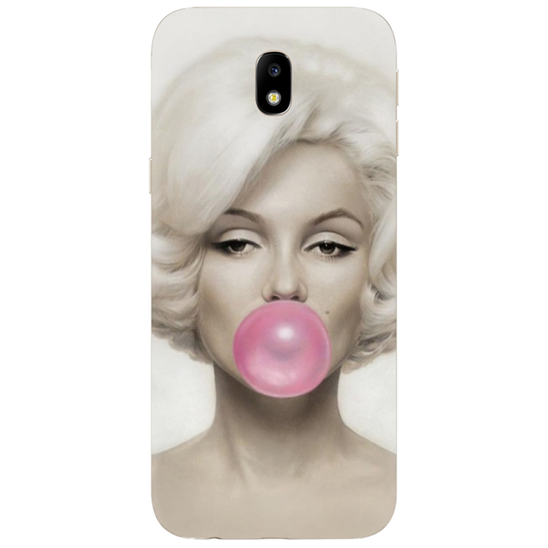 Чехол Uprint Samsung J330 Galaxy J3 (2017) Marilyn Monroe Bubble Gum