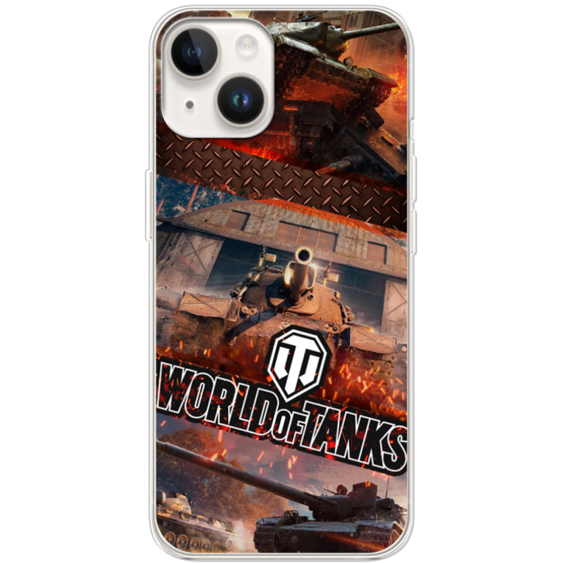 Чехол BoxFace Apple iPhone 15 World Of Tanks