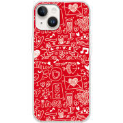 Чехол BoxFace Apple iPhone 15 Happy Valentines