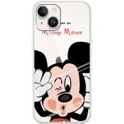 Прозрачный чехол BoxFace Apple iPhone 15 Mister M