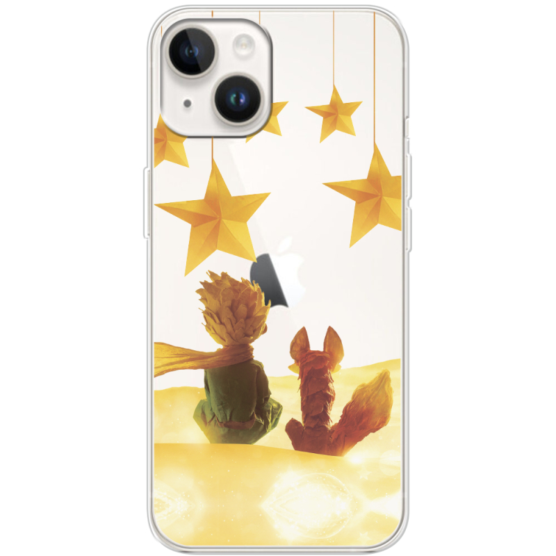 Прозрачный чехол BoxFace Apple iPhone 15 Little Prince