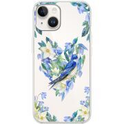 Прозрачный чехол BoxFace Apple iPhone 15 Spring Bird