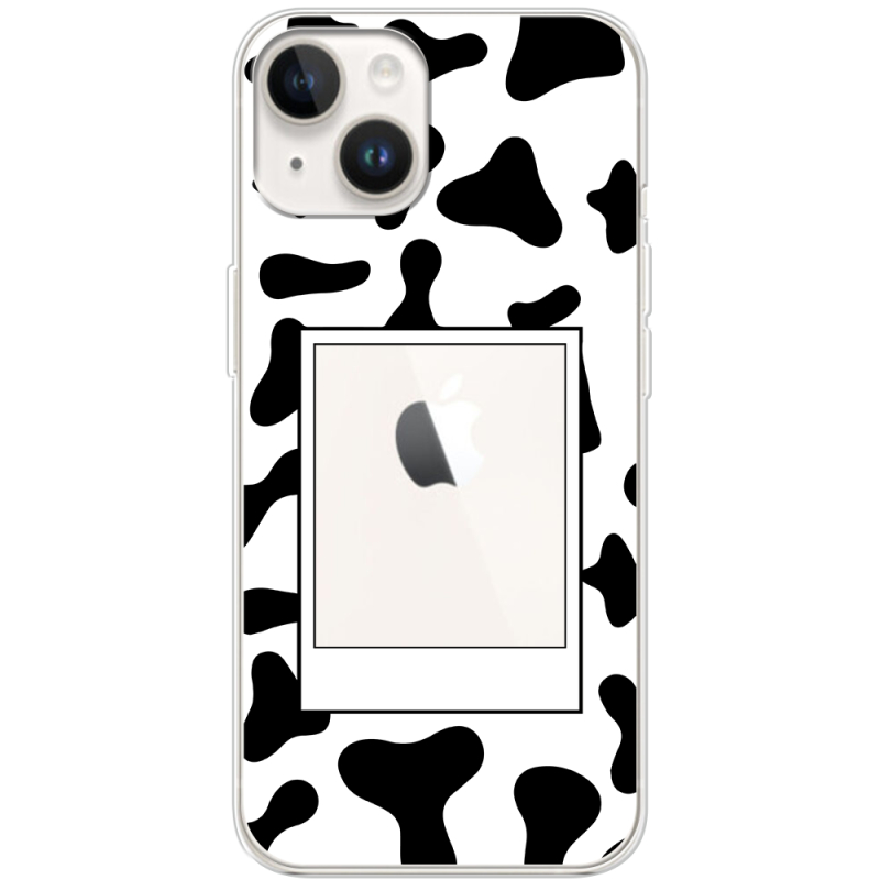 Прозрачный чехол BoxFace Apple iPhone 15 Cow