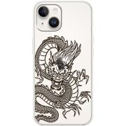 Прозрачный чехол BoxFace Apple iPhone 15 Chinese Dragon