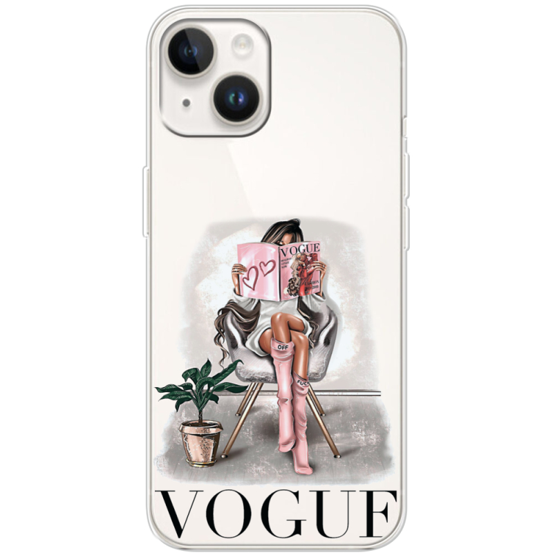 Прозрачный чехол BoxFace Apple iPhone 15 VOGUE