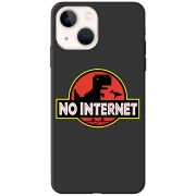 Черный чехол BoxFace Apple iPhone 15 No Internet