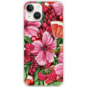 Чехол BoxFace Apple iPhone 15 Plus Tropical Flowers