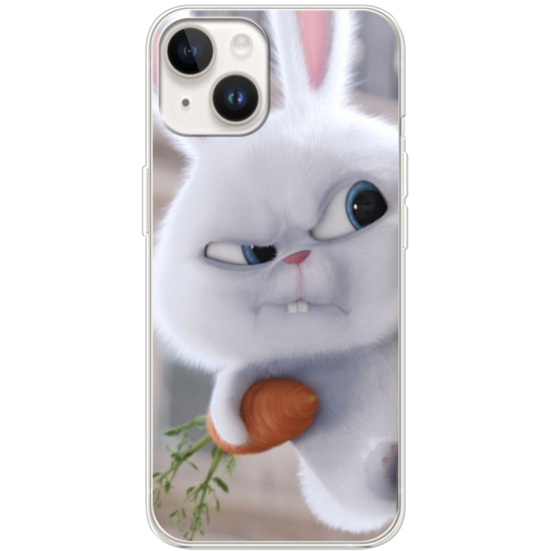 Чехол BoxFace Apple iPhone 15 Plus Rabbit Snowball