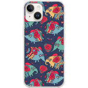 Чехол BoxFace Apple iPhone 15 Plus Flying Elephants