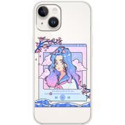 Прозрачный чехол BoxFace Apple iPhone 15 Plus The Sakuras Will Cry For You