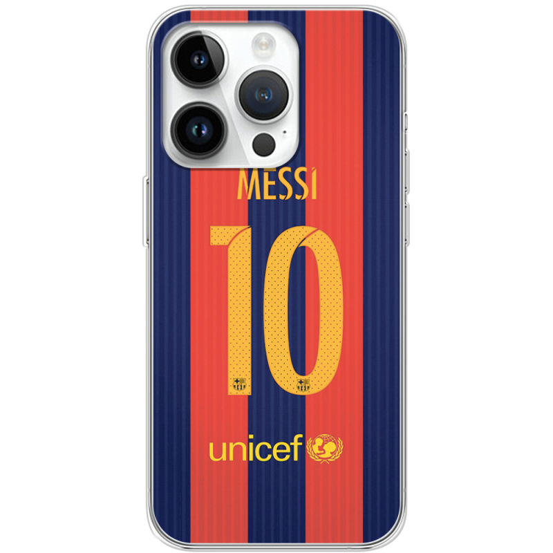 Чехол BoxFace Apple iPhone 15 Pro Messi 10