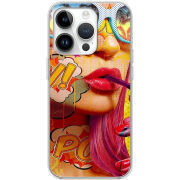 Чехол BoxFace Apple iPhone 15 Pro Yellow Girl Pop Art