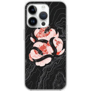 Чехол BoxFace Apple iPhone 15 Pro Snake Rose