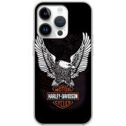 Чехол BoxFace Apple iPhone 15 Pro Harley Davidson and eagle