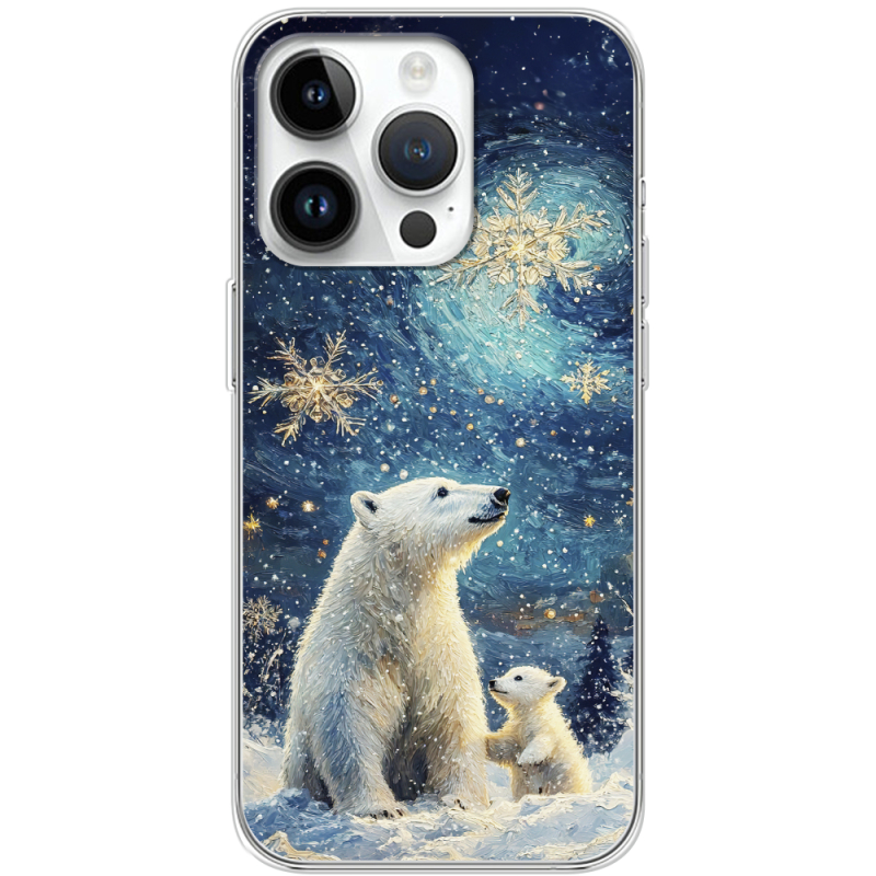 Чехол BoxFace Apple iPhone 15 Pro Північні ведмеді