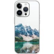 Прозрачный чехол BoxFace Apple iPhone 15 Pro Blue Mountain