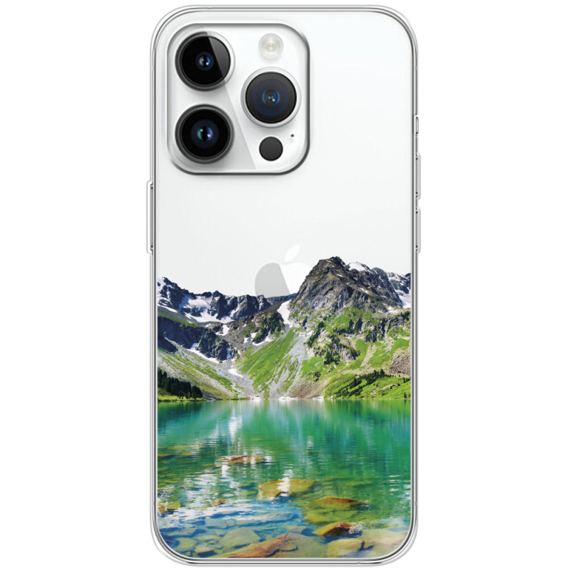 Прозрачный чехол BoxFace Apple iPhone 15 Pro Green Mountain