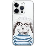 Прозрачный чехол BoxFace Apple iPhone 15 Pro MR. Rabbit