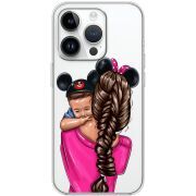 Прозрачный чехол BoxFace Apple iPhone 15 Pro Mouse Mommy