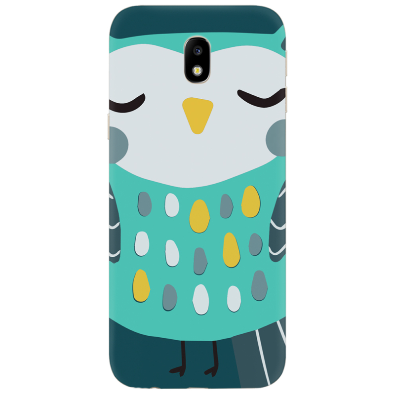 Чехол Uprint Samsung J730 Galaxy J7 (2017) Green Owl