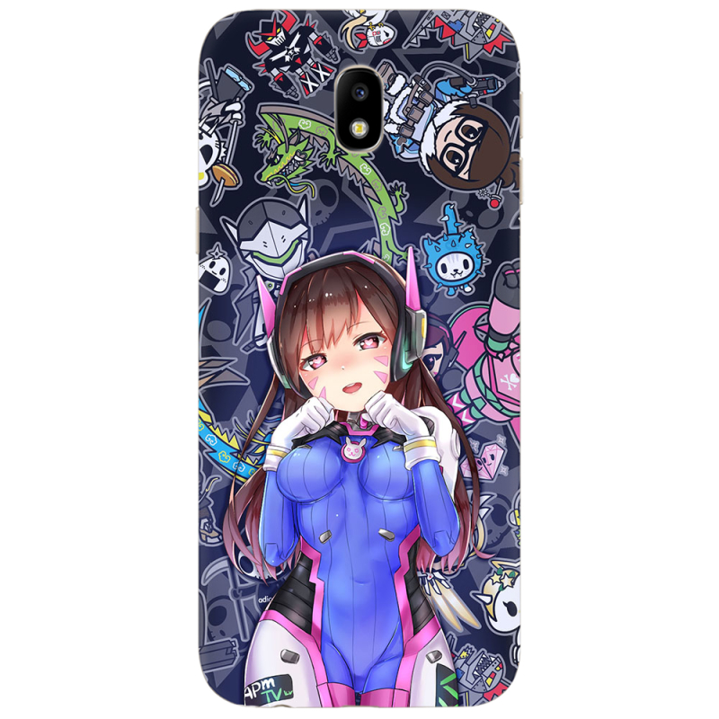 Чехол Uprint Samsung J730 Galaxy J7 (2017) Overwatch D.VA