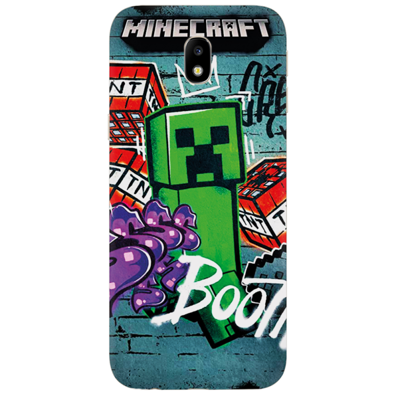 Чехол Uprint Samsung J730 Galaxy J7 (2017) Minecraft Graffiti