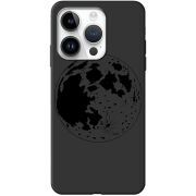 Черный чехол BoxFace Apple iPhone 15 Pro Planet