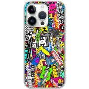 Чехол BoxFace Apple iPhone 15 Pro Max Multicolored Inscriptions