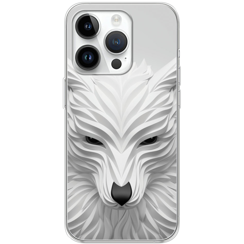 Чехол BoxFace Apple iPhone 15 Pro Max White Wolf