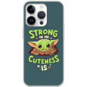 Чехол BoxFace Apple iPhone 15 Pro Max Strong in me Cuteness is