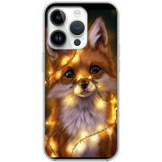 Чехол BoxFace Apple iPhone 15 Pro Max Рождественская лиса