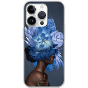 Чехол BoxFace Apple iPhone 15 Pro Max Exquisite Blue Flowers