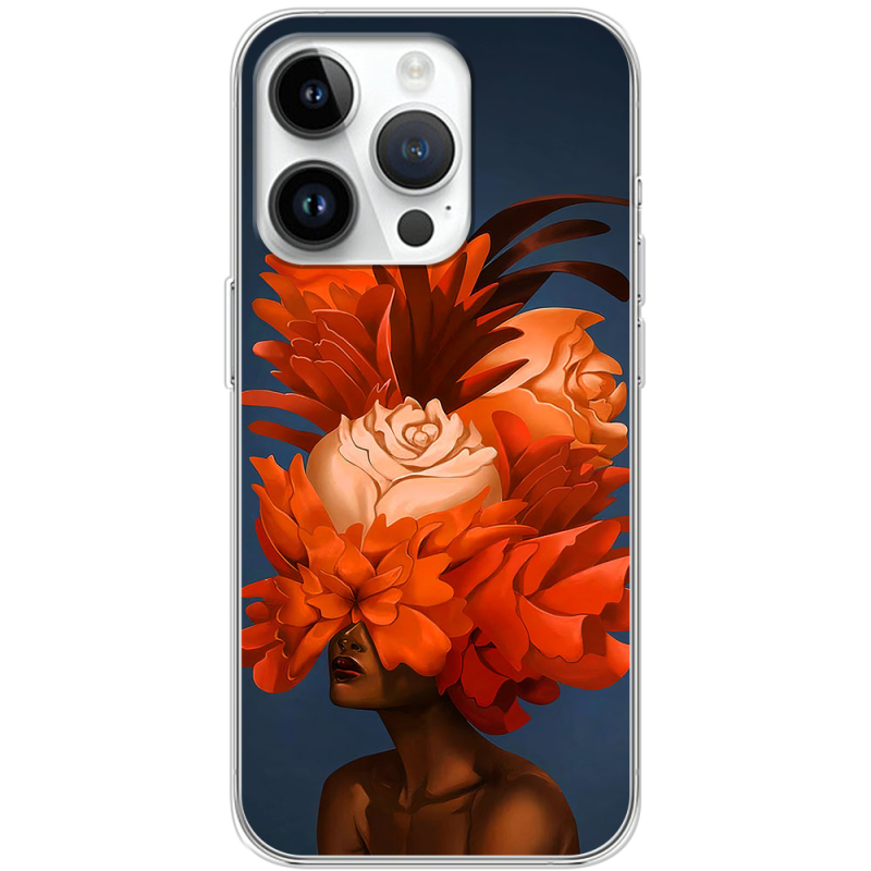 Чехол BoxFace Apple iPhone 15 Pro Max Exquisite Orange Flowers