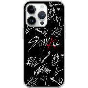 Чехол BoxFace Apple iPhone 15 Pro Max Stray Kids автограф