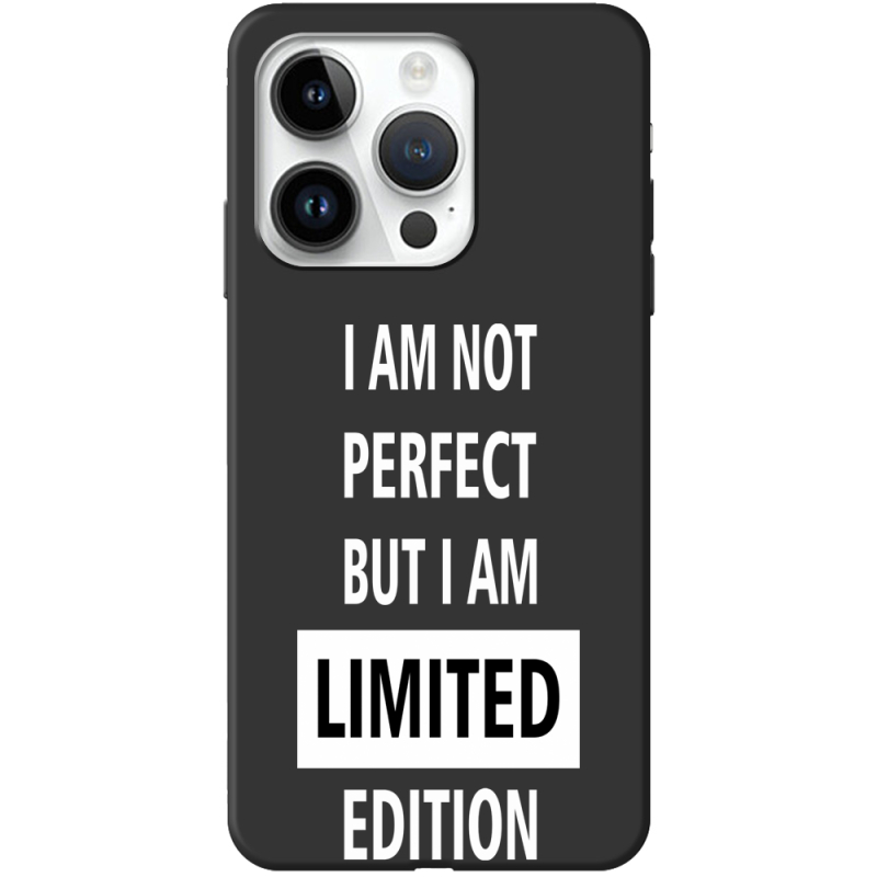 Черный чехол BoxFace Apple iPhone 15 Pro Max Limited Edition