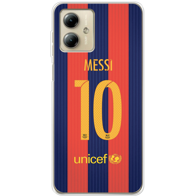 Чехол BoxFace Motorola G14 Messi 10