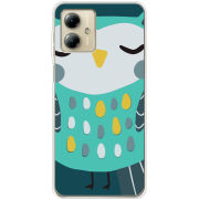 Чехол BoxFace Motorola G14 Green Owl