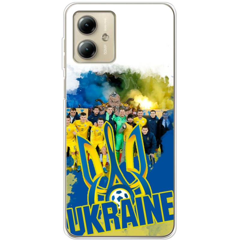 Чехол BoxFace Motorola G14 Ukraine national team