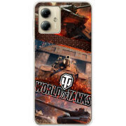 Чехол BoxFace Motorola G14 World Of Tanks