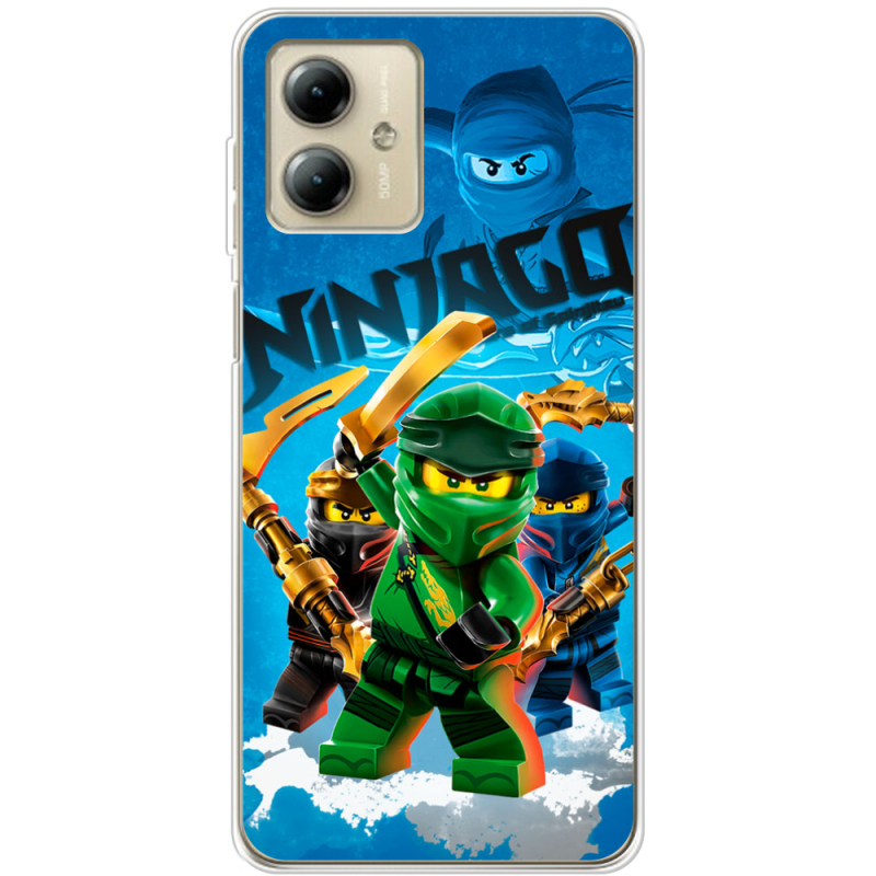 Чехол BoxFace Motorola G14 Lego Ninjago