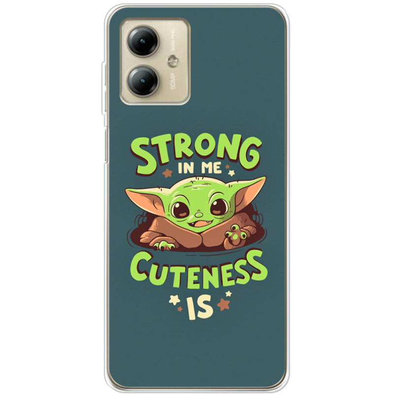 Чехол BoxFace Motorola G14 Strong in me Cuteness is