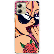 Чехол BoxFace Motorola G14 Pink Girl