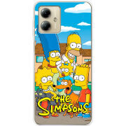 Чехол BoxFace Motorola G14 The Simpsons