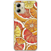 Чехол BoxFace Motorola G14 Citrus Pattern