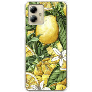 Чехол BoxFace Motorola G14 Lemon Pattern