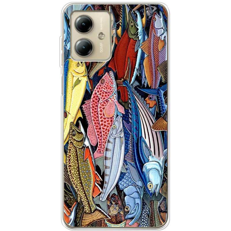 Чехол BoxFace Motorola G14 Sea Fish